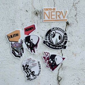 ADAM VS LILITH アダムVSリリス EVANGELION STICKER PACK